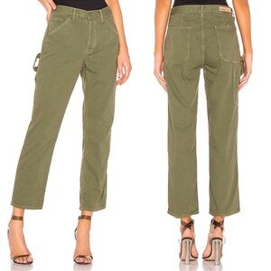 GRLFRND | Janice Army Green Utility Carpenter Pant Size 29